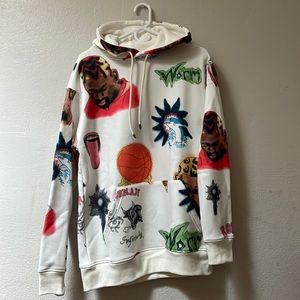 SMILEY® MARKET RODMAN DOODLES HOODIE